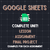 Google Sheets Unit