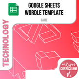 Google Sheets Wordle Template | Tech Game