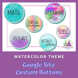 Google Site Buttons - Watercolor Theme