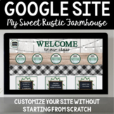 Google Site Template Farmhouse Theme