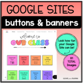 GOOGLE SITES Buttons & Banners | Bright Theme Website