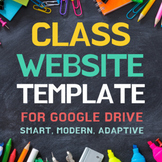 Class Website Template for Google Sites
