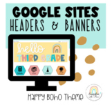 Google Sites Template - Classroom Website - Boho Theme
