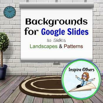 Preview of Google Slide Background Images Patterns Template