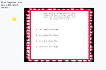 Preview of Google Slide Fraction Review for Google Classroom