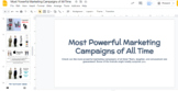 Google Slide: Most Powerful Campaigns of All Time