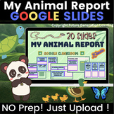 My Animal Report/Research on Google Slides