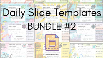 Preview of Google Slide Templates BUNDLE #2