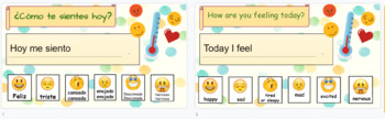 Preview of Google Slide on Feelings