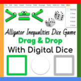 Google Slides ™︱Alligator Inequalities Type Direct Game wi