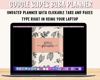 Preview of Google Slides BCBA Planner | ABA Planner
