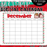 Google Slides Calendar | December