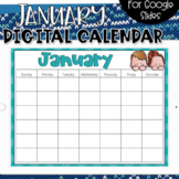 Google Slides Calendar | January