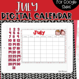 Google Slides Calendar | July