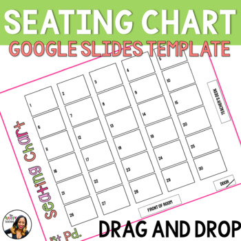 Preview of Google Slides Classroom Seating Chart