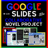 Google Slides Collaborative Novel Project Distance Learning