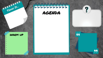 Preview of Google Slides Daily Agenda 2023