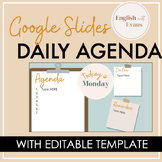Google Slides Daily Agenda