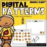 Google Classroom™ Digital Fall Patterning Activity for Dis