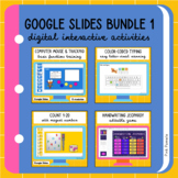 Google Slides Digital Interactive Activities Bundle 1