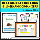 Digital Reading Logs | 10 Graphic Organizers Compare and C