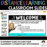 Google Slides Distance Learning Classroom Template