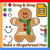 Google Slides ™︱Drag and Drop Build a Digital Gingerbread 