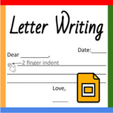 Google Slides ™︱Editable Letter Writing Step by Step Tutor