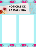 Google Slides, Editable Spanish Templates for Distance Learning