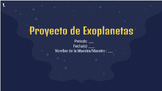 Google Slides Exoplanet Project Self-Paced en Español