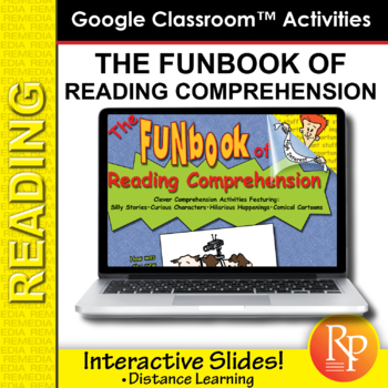 Preview of Reading Comprehension Fun Activities - Teaching with Humor Digital Resource