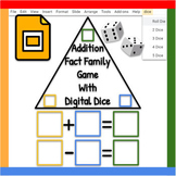 Google Slides ™︱Fact Family Add/Subtract Type Direct Game 