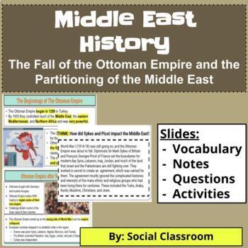 Preview of Google Slides:Fall of the Ottoman Empire and the Partitioning (SS7H2)