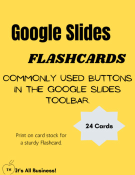 Preview of Google Slides Flashcards