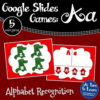 Google Slides - Games for the Letter O (5 mini games) (Distance