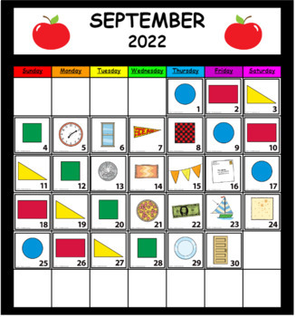 Preview of Google Slides-Interactive Bridges Calendar-Kindergarten 23/24