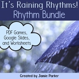 Google Slides, Interactive Games, and Worksheets: Raining 