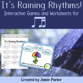 Google Slides, Interactive Games, and Worksheets: Raining 