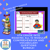 Google Slides-Into Reading 4th Grade Vocabulary and Compre