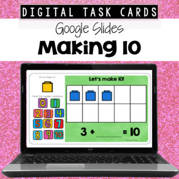 Preview of Google Slides: Making Ten for Google Slides and Worksheets