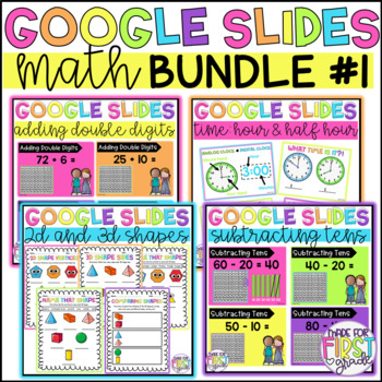 Preview of Google Slides: Math Bundle 1