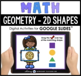 Google Slides Math Geometry 2D Shapes Common Objects Dista