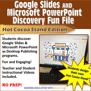 Preview of Google Slides & Microsoft PowerPoint Lesson Computer Applications Class Activity