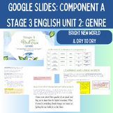 Google Slides NSW Stage 3 English Unit 2: Genre (Component