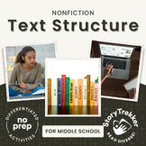 Google Slides Notes on Text Structure for Nonfiction Middl