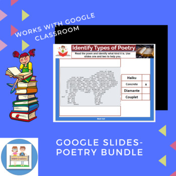 Preview of Google Slides- Poetry Bundle