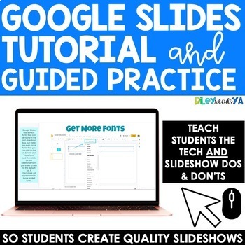 Preview of Google Slides & Presentations Tutorial --for Students