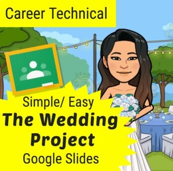 Preview of Google Slides Project: Design a Wedding