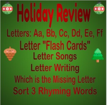 Preview of Google Slides Review Letters  Aa-Zz  Sounds, Onset Rime, Word Families