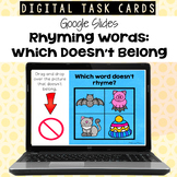 Rhyming Words: Which Doesn't Belong for Google Slides